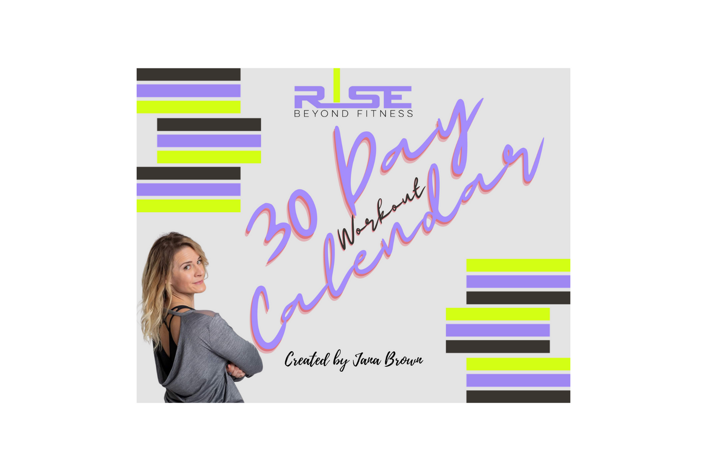 30 Day Workout Calendar with Videos
